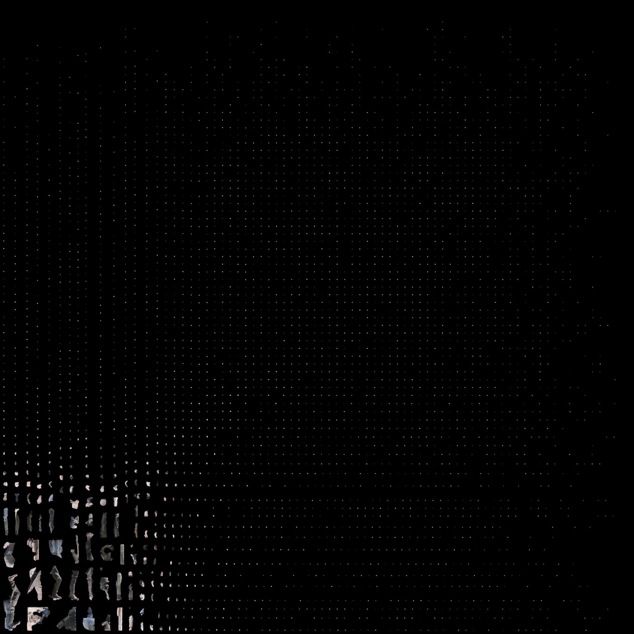 Texture atlas generated during the photogrammetric reconstruction